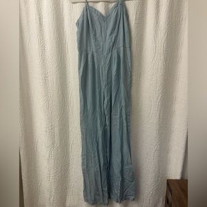 NWT Chambray Jumpsuit Size Small